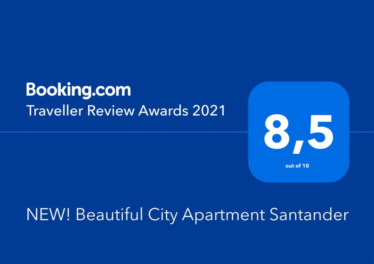 New! Beautiful City Apartment Santander Bagian luar foto