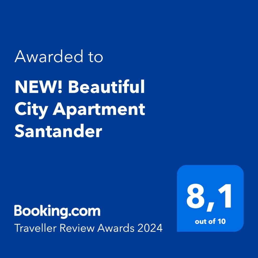 New! Beautiful City Apartment Santander Bagian luar foto